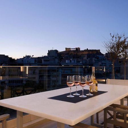 Ueber Lux 2 Bedroom New Penthouse With Acropolis View 아테네 외부 사진