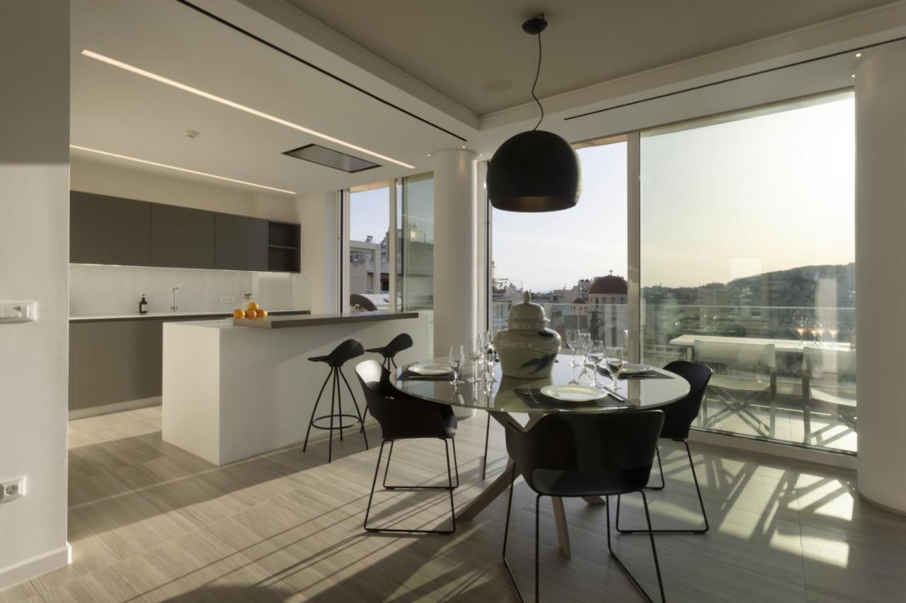 Ueber Lux 2 Bedroom New Penthouse With Acropolis View 아테네 외부 사진